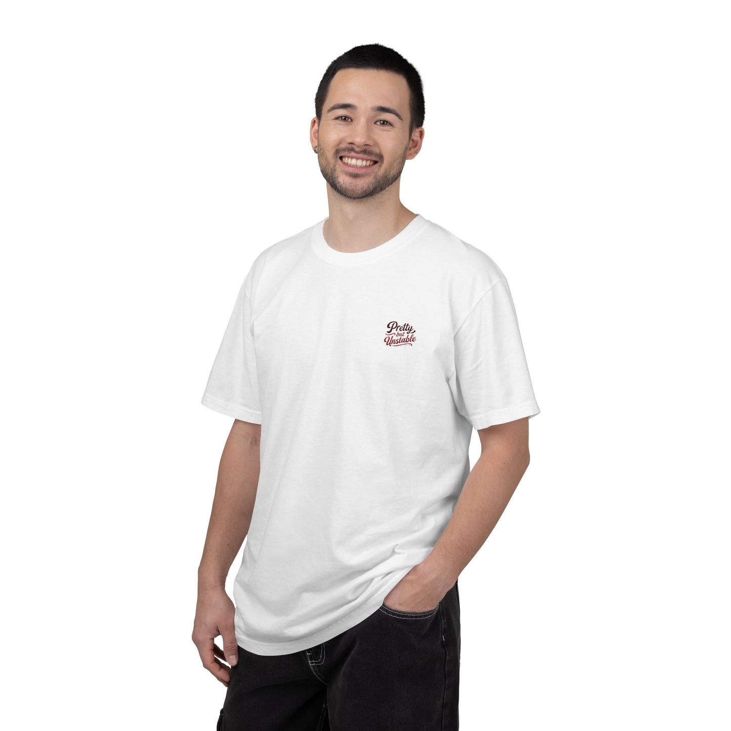 Palm Sunset Pocket Tee - 'Palm Paradise' Graphic T-Shirt